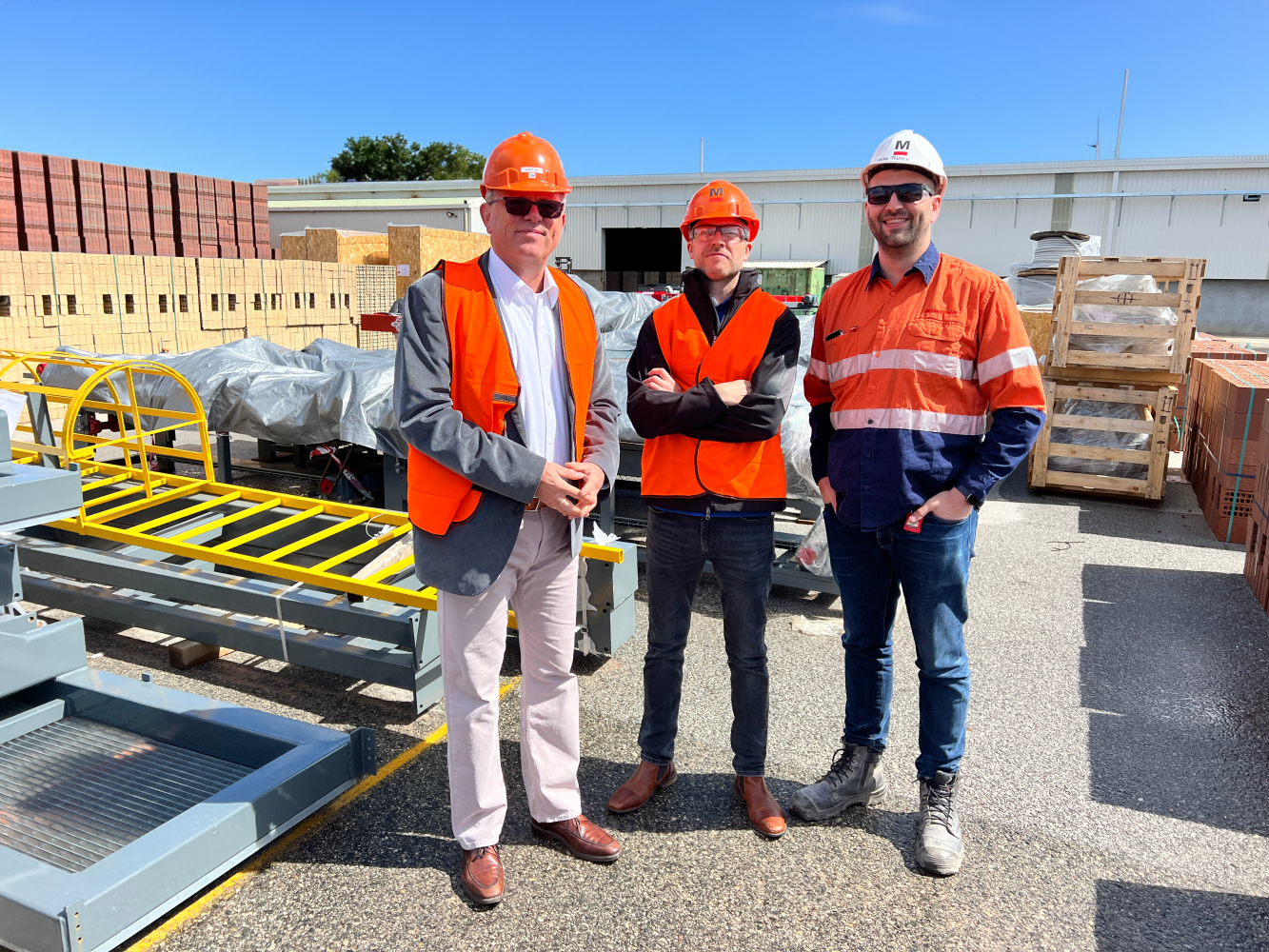 International Cargo Express at brick manufacturer